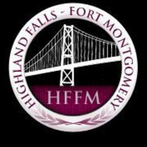 A logo of highland falls-fort montgomery.