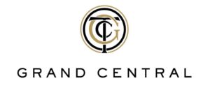 A logo of grand central